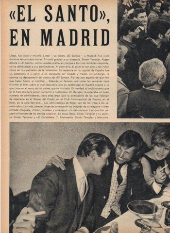 LAMINA V17102: Simon Templar y El Cordobes