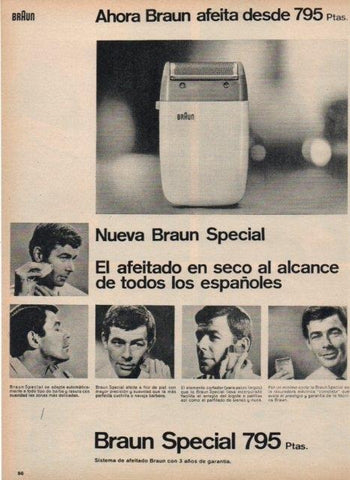 LAMINA V17106: Publicidad Braun Especial 