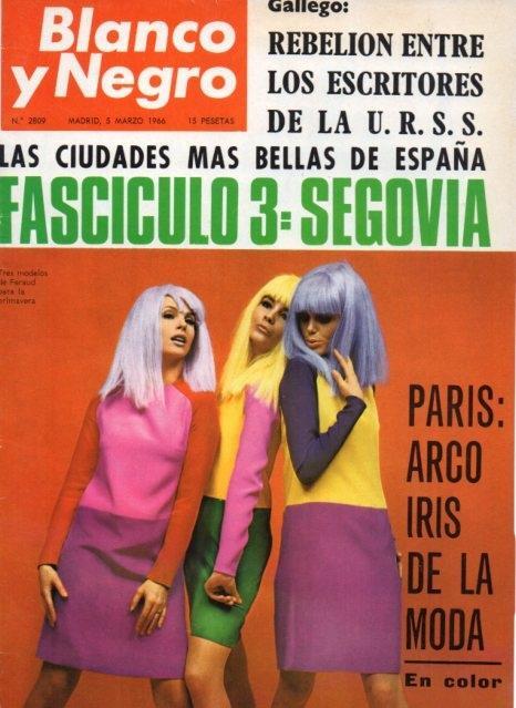 LAMINA V17076: Portada revista Blanco y Negro de 5 de marzo de 1966