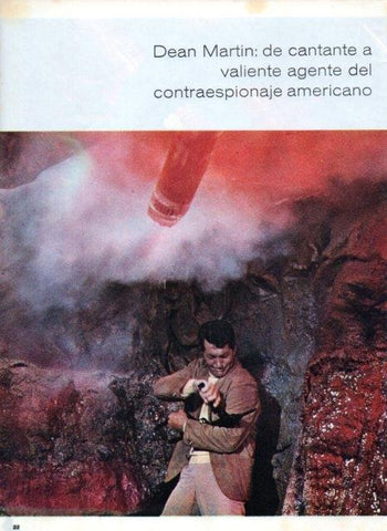 LAMINA V17135: Dean Martin escena de la pelicula The silencers