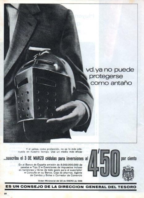 LAMINA V17138: Publicidad Cedulas para inversiones del Banco de España
