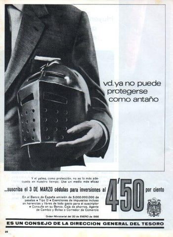 LAMINA V17138: Publicidad Cedulas para inversiones del Banco de España