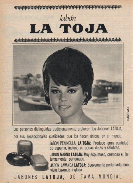 LAMINA V17144: Publicidad jabon La Toja