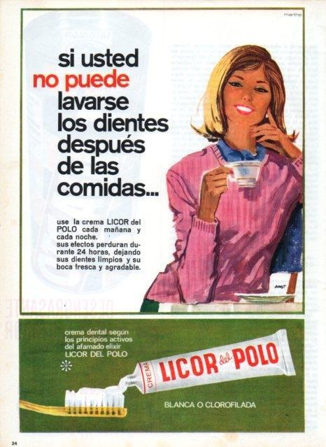 LAMINA V17141: Publicidad Licor del Polo
