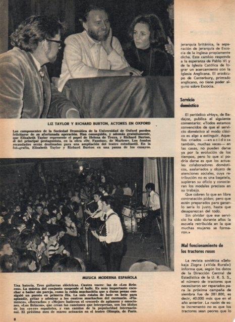 LAMINA V17128: Liz Taylor y Richard Burton en Oxford