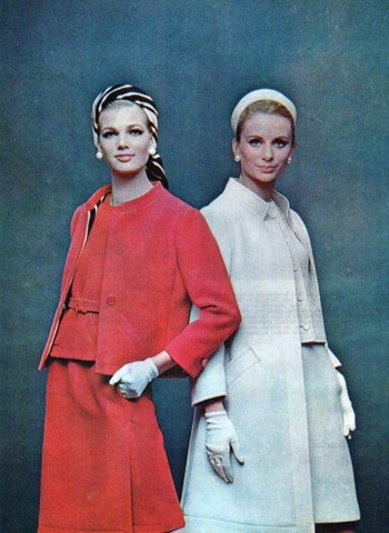 LAMINA V17113: Dos trajes chaqueta de Lanvin