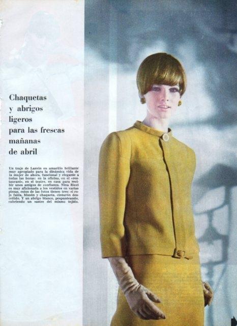 LAMINA V17114: Traje chaqueta de Lanvin
