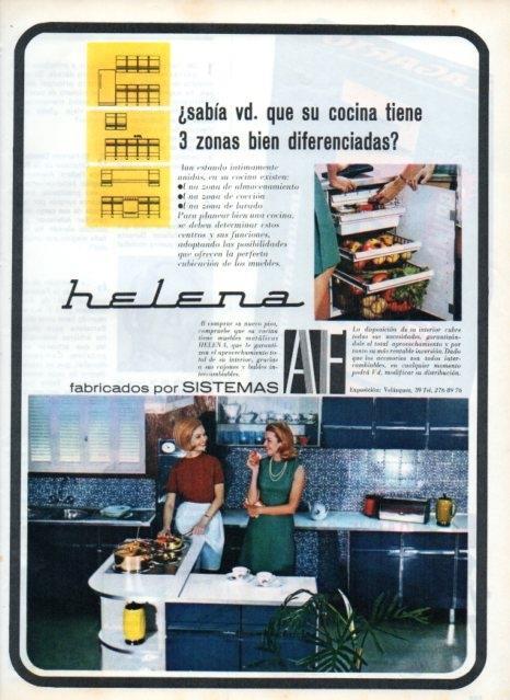 LAMINA V17116: Publicidad muebles metalicos Helena