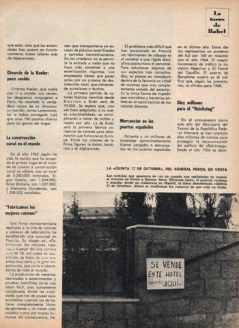 LAMINA V17129: La Quinta 17 de octubre del general Peron en venta