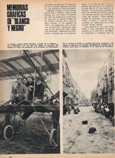 LAMINA V17118: Henri Farman en su biplano