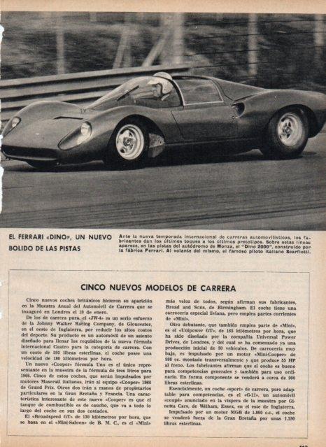 LAMINA V17120: El Ferrari Dino 2000 en Monza