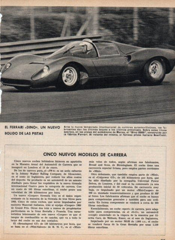 LAMINA V17120: El Ferrari Dino 2000 en Monza