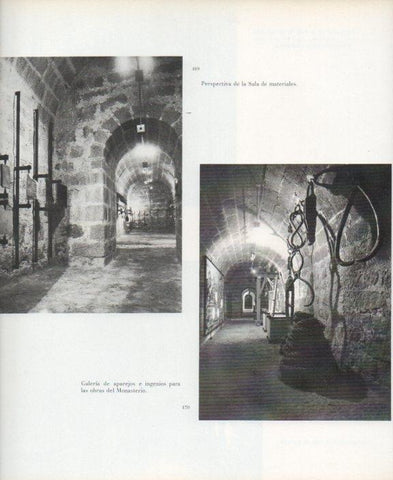 LAMINA V17764: Museo de Arquitectura del Escorial. Galeria de aparejos