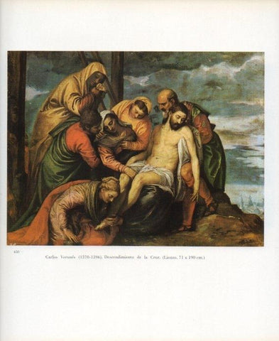LAMINA V17757: Descendimiento de la Cruz por Verones