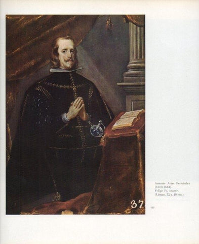 LAMINA V17754: Felipe IV orante por A. Arias Fernandez