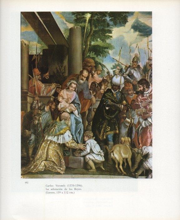 LAMINA V17770: La adoracion de los Reyes por Verones