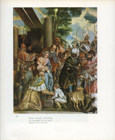 LAMINA V17770: La adoracion de los Reyes por Verones