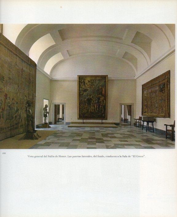 LAMINA V17774: Salon de Honor del Escorial. Vista general