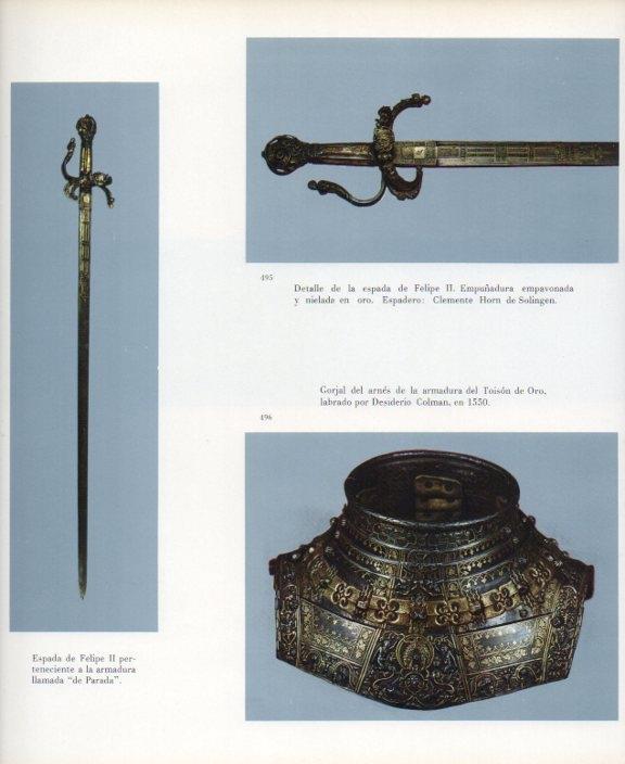 LAMINA V17776: Espada de Felipe II perteniente a la armadura de Parada
