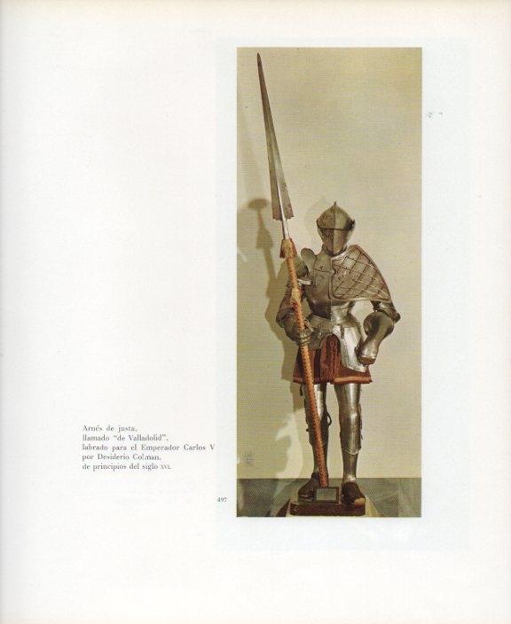LAMINA V17777: Arnes de justa del Emperador Carlos V por Desiderio Colman
