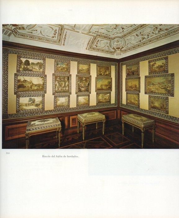 LAMINA V17782: Casita del Principe del Monasterio del Escorial. Salon de los bordados