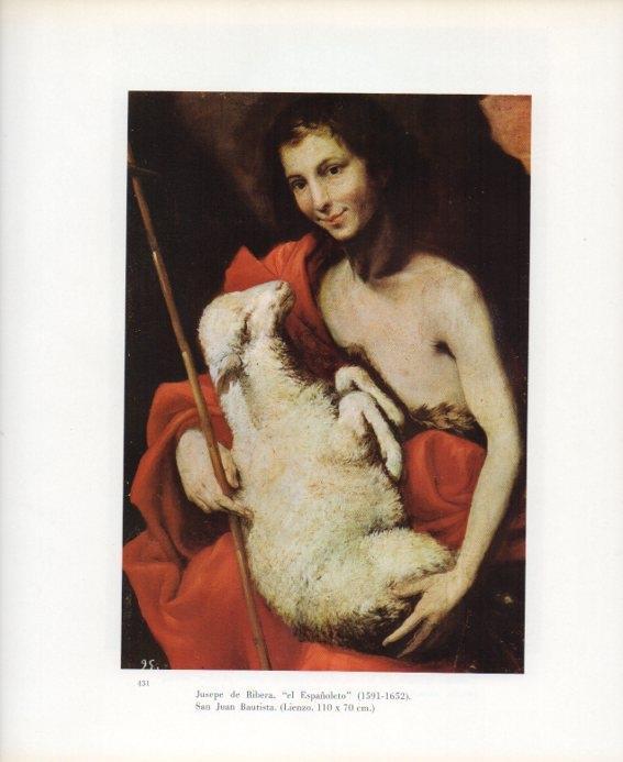 LAMINA V17751: San Juan Bautista por el Españoleto