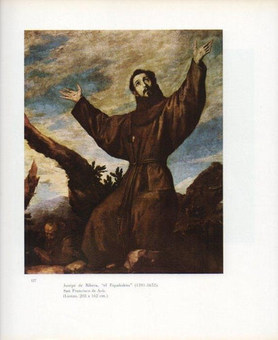 LAMINA V17749: San Francisco de Asis por el Españoleto