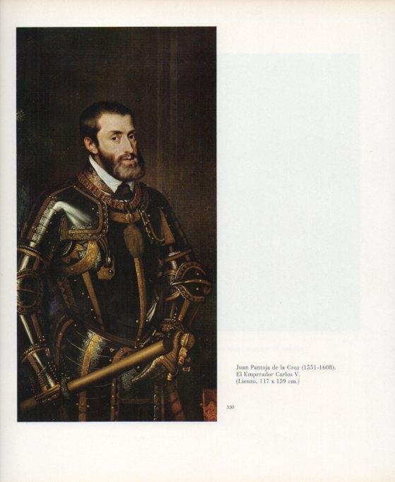LAMINA V17719: El Emperador Carlos V por Juan Pantoja de la Cruz