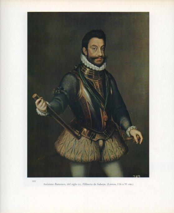 LAMINA V17720: Filiberto de Saboya anonimo flamenco siglo XVI