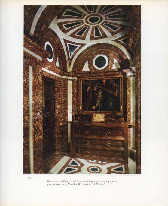 LAMINA V17729: Palacio de los Austrias. Oratorio de Felipe II