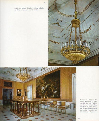 LAMINA V17783: Casita del Principe del Monasterio del Escorial. Comedor