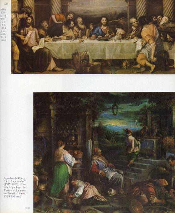 LAMINA V17742: Ultima cena por Tiziano