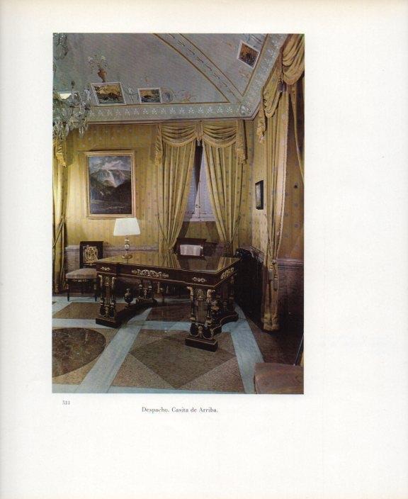 LAMINA V17787: Casita del Principe del Monasterio del Escorial. Despacho