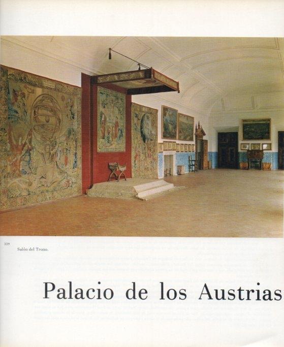 LAMINA V17715: Palacio de los Austrias del Monasterio del Escorial. Salon del Trono
