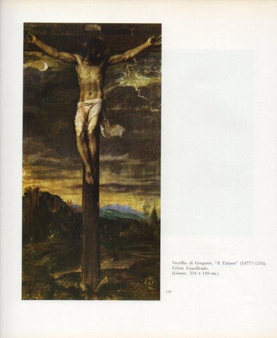 LAMINA V17636: Cristo crucificado por Tiziano