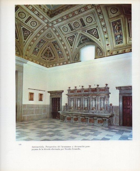 LAMINA V17632: Sacristia del Monasterio del Escorial. Antisacristia