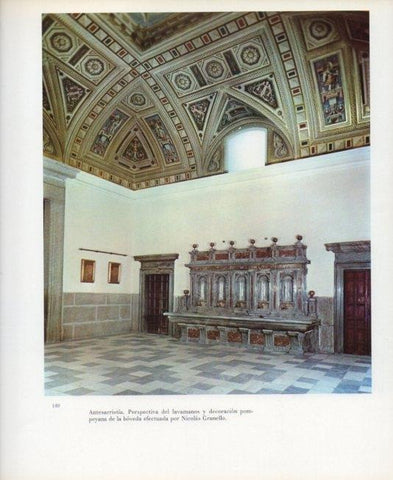 LAMINA V17632: Sacristia del Monasterio del Escorial. Antisacristia