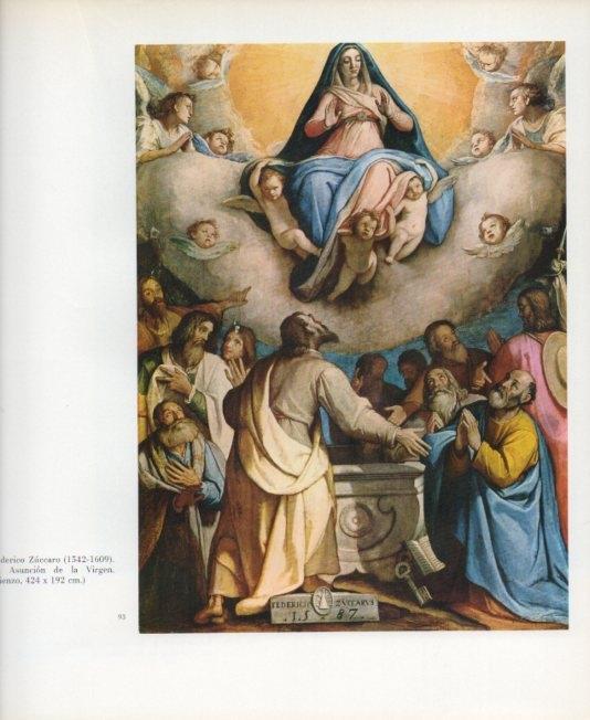 LAMINA V17613: La Anunciacion de la Virgen por Federico Zuccaro