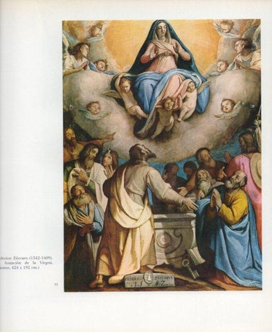 LAMINA V17613: La Anunciacion de la Virgen por Federico Zuccaro