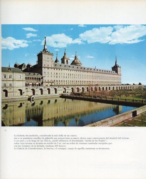 LAMINA V17588: Monasterio del Escorial. Fachada del mediodia