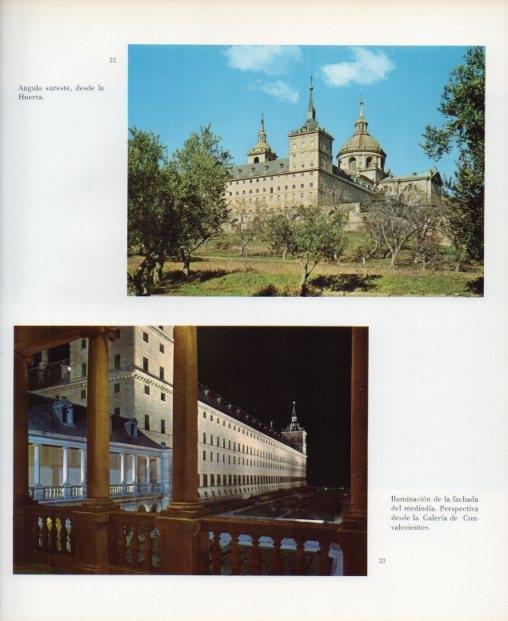 LAMINA V17589: Monasterio del Escorial. Iluminacion de la fachada del mediodia