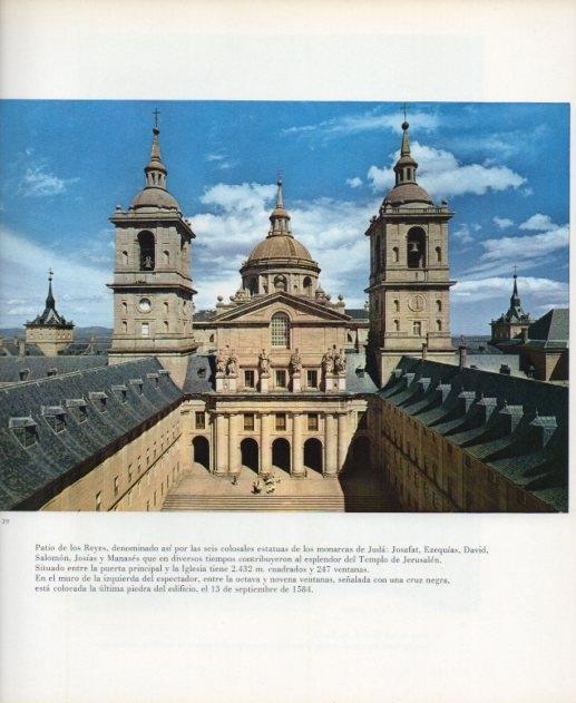LAMINA V17596: Basilica del Escorial. Patio de los Reyes