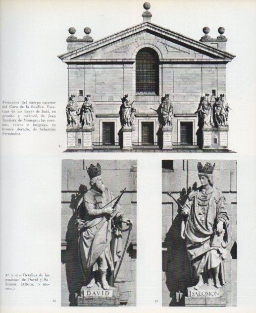 LAMINA V17597: Basilica del Escorial. Cuerpo exterior del Coro de la Basilica