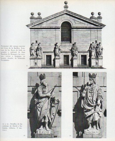 LAMINA V17597: Basilica del Escorial. Cuerpo exterior del Coro de la Basilica