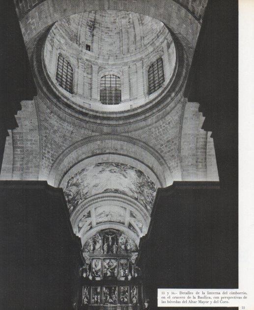 LAMINA V17601: Basilica del Escorial. Detalles de la linterna del cimborrio