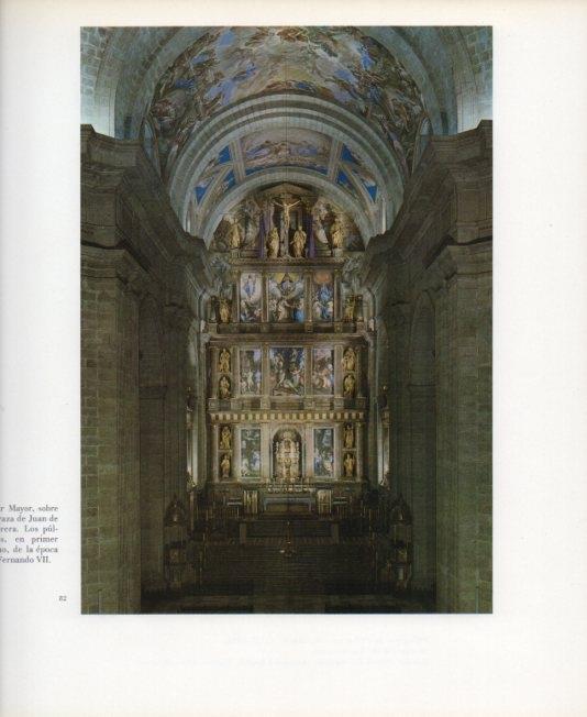 LAMINA V17611: Basilica del Escorial. Altar Mayor