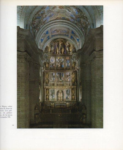 LAMINA V17611: Basilica del Escorial. Altar Mayor