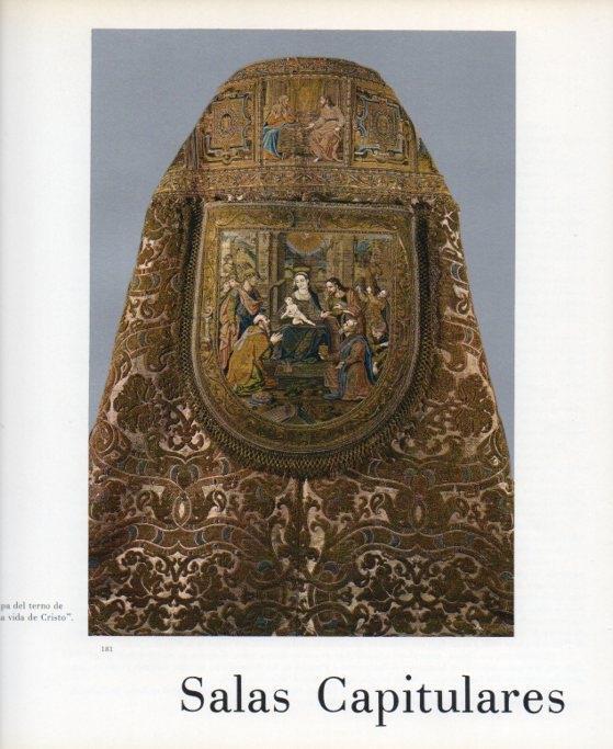 LAMINA V17650: Capa del terno de la vida de Cristo