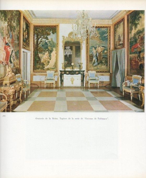 LAMINA V17695: Palacio de los Borbones del Monasterio del Escorial. Oratorio de la Reina