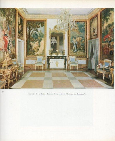 LAMINA V17695: Palacio de los Borbones del Monasterio del Escorial. Oratorio de la Reina